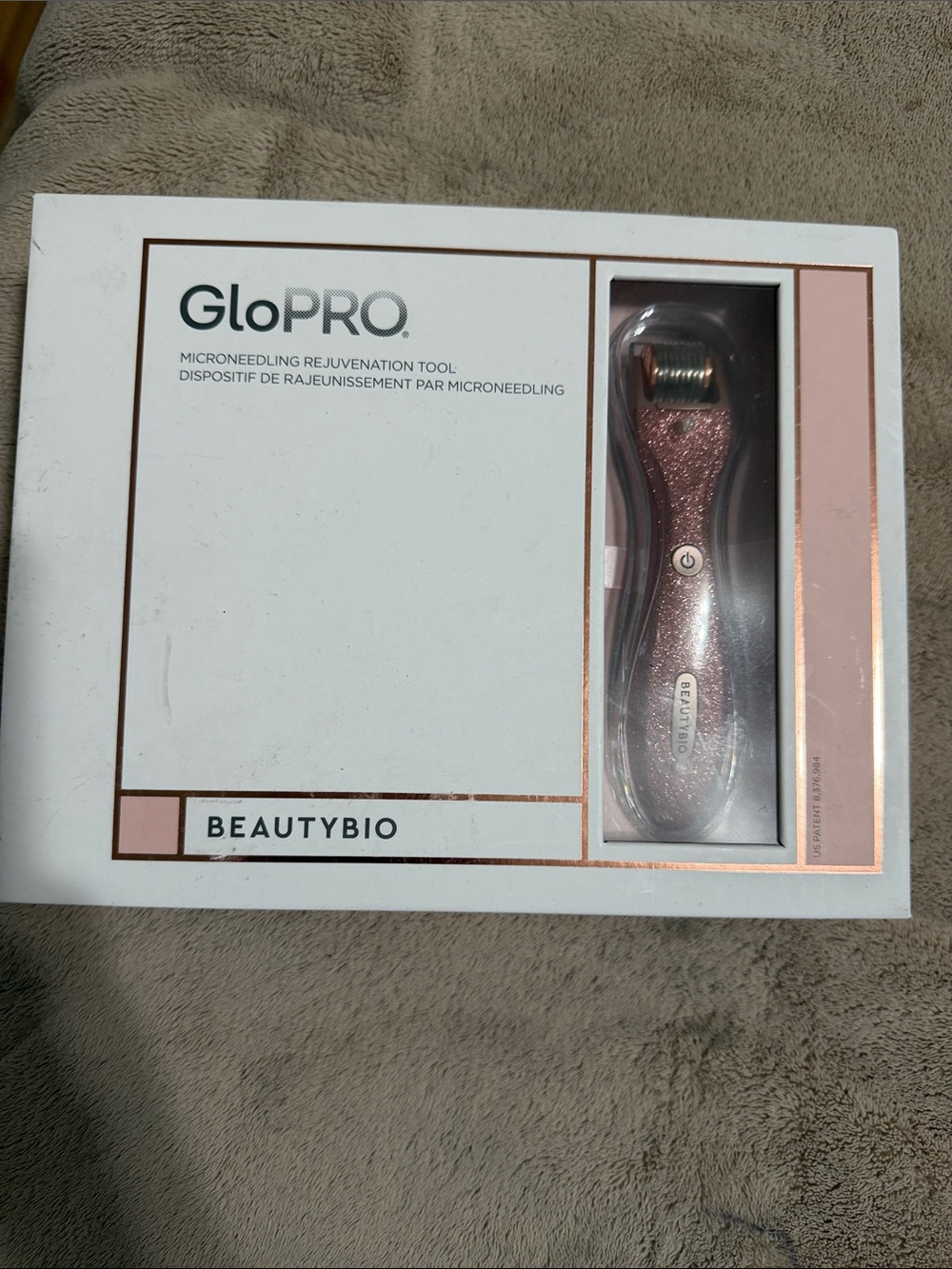 BeautyBio GloPRO Microneedling Rejuvenation Tool - Rose Gold